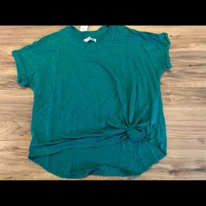 NWT Lou & Grey linen tee